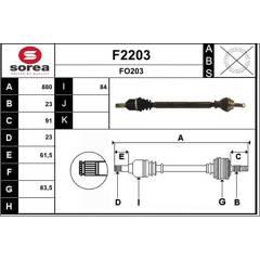 SNRA Aandrijfas 3660089066044 on Productcaster.