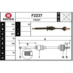 SNRA Aandrijfas 3660089066389 on Productcaster.