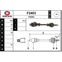 SNRA Aandrijfas 3660089068048 on Productcaster.