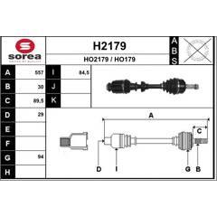 SNRA Aandrijfass 3660089075800 on Productcaster.