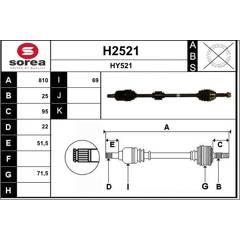 SNRA Aandrijfas 3660089084819 on Productcaster.