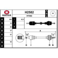 SNRA Aandrijfass 3660089084116 on Productcaster.