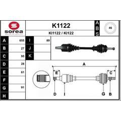 SNRA Aandrijfas 3660089086103 on Productcaster.