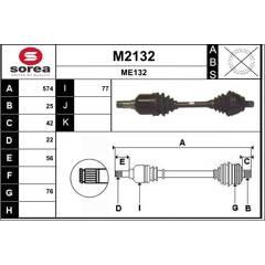 SNRA Aandrijfas 3660089097338 on Productcaster.