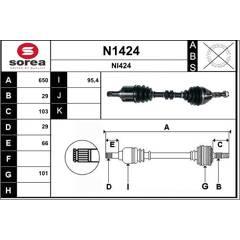 SNRA Aandrijfas 3660089053259 on Productcaster.