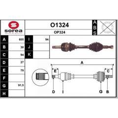 SNRA Aandrijfas 3660089109253 on Productcaster.