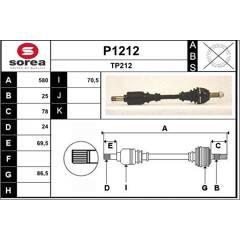 SNRA Aandrijfas 3660089011136 on Productcaster.