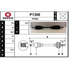 SNRA Aandrijfas 3660089012072 on Productcaster.