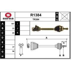 SNRA Aandrijfas 3660089022828 on Productcaster.