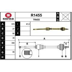 SNRA Aandrijfas 3660089023535 on Productcaster.