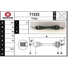 SNRA Aandrijfas 3660089030243 on Productcaster.