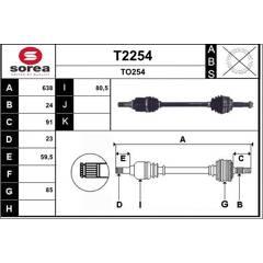 SNRA Aandrijfas 3660089124058 on Productcaster.