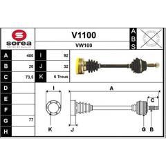 SNRA Aandrijfas 3660089125512 on Productcaster.