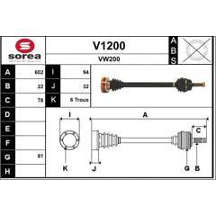 SNRA Aandrijfas 3660089126519 on Productcaster.