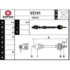 SNRA Aandrijfas 3660089131421 on Productcaster.