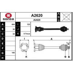 SNRA Antriebswelle 3660089040617 on Productcaster.