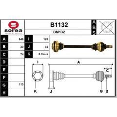 SNRA Antriebswelle 3660089047838 on Productcaster.