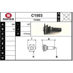 SNRA Antriebswelle 3660089004046 on Productcaster.