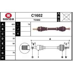 SNRA Antriebswelle 3660089004114 on Productcaster.