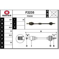 SNRA Antriebswelle 3660089066365 on Productcaster.