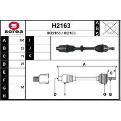 SNRA Antriebswelle 3660089075640 on Productcaster.