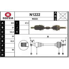 SNRA Antriebswelle 3660089051231 on Productcaster.