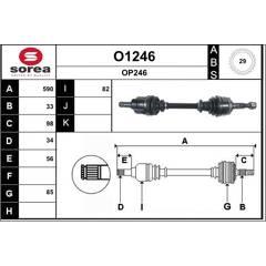 SNRA Antriebswelle 3660089108478 on Productcaster.