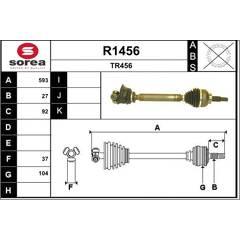 SNRA Antriebswelle 3660089023542 on Productcaster.