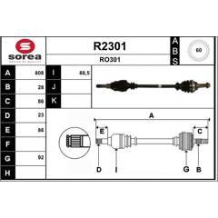 SNRA Antriebswelle 3660089174053 on Productcaster.