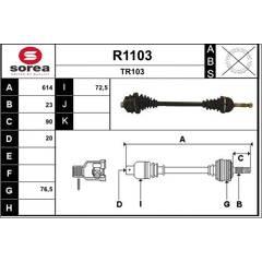 SNRA Cardan 3660089020015 on Productcaster.