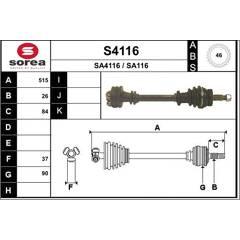 SNRA Cardan 3660089117395 on Productcaster.