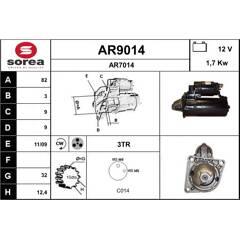 SNRA Startmotor 3660089317702 on Productcaster.