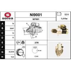 SNRA Startmotor 3660089283380 on Productcaster.