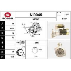 SNRA Startmotor 3660089283823 on Productcaster.