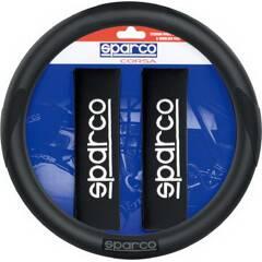 SPARCO Pack couvre volant + 2 fourreaux noirs Sparco 6922516315178 on Productcaster.