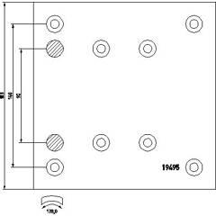 TEXTAR Bremsbackensatz 4019722216107 on Productcaster.