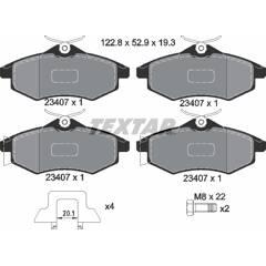 TEXTAR Bremsbeläge vorne 4019722241963 on Productcaster.
