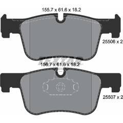 TEXTAR Bremsbeläge vorne 4019722439520 on Productcaster.