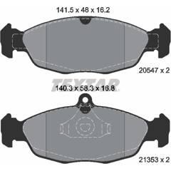 TEXTAR Remblokkenset voor 4019722059643 on Productcaster.