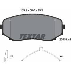 TEXTAR Remblokkenset voor 4019722534805 on Productcaster.