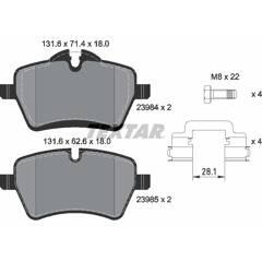 TEXTAR Remblokkenset voor 4019722414503 on Productcaster.