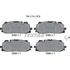 TEXTAR Remblokkenset voor 4019722468797 on Productcaster.