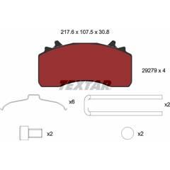 TEXTAR Remblokkenset voor 4019722456299 on Productcaster.