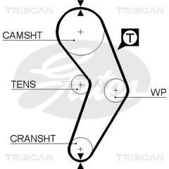 TRISCAN Tandriem 5709147341872 on Productcaster.