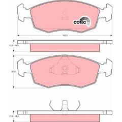 TRW Bremsbeläge vorne 3322936403715 on Productcaster.