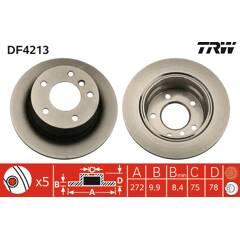 TRW Bremssatz (2 Bremsscheiben) 3322937321100 on Productcaster.