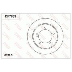 TRW Bremssatz (2 Bremsscheiben) 3322938094522 on Productcaster.