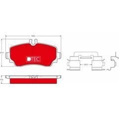 TRW Remblokkenset voor 3322938207601 on Productcaster.