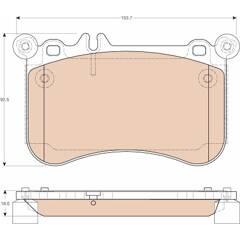 TRW Remblokkenset voor 3322938154776 on Productcaster.