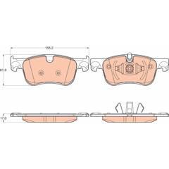 TRW Remblokkenset voor 3322938267407 on Productcaster.